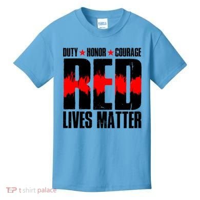 Red Lives Matter Kids T-Shirt