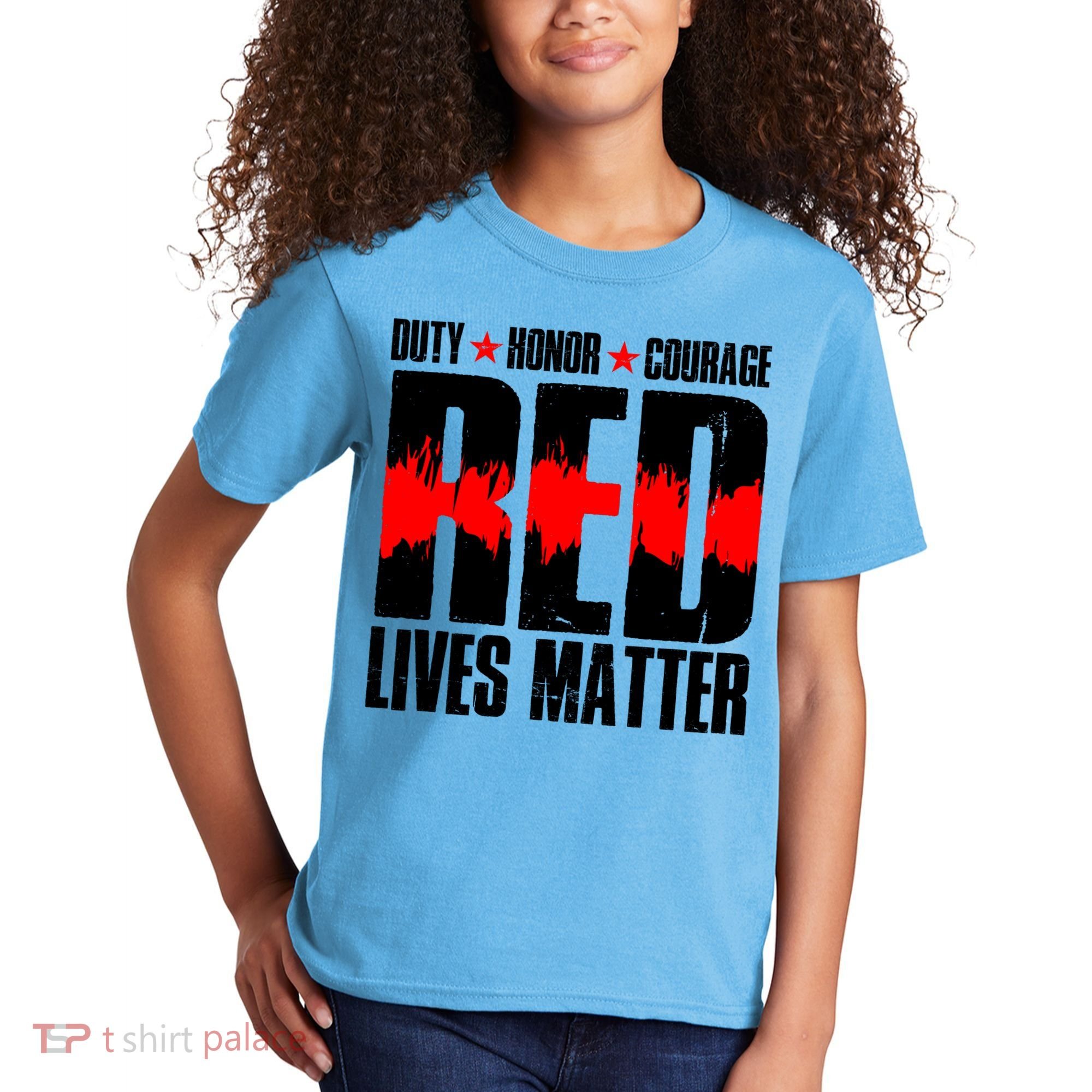 Red Lives Matter Kids T-Shirt