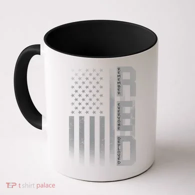 RED Remember Everyone Deployed Coffee Mug