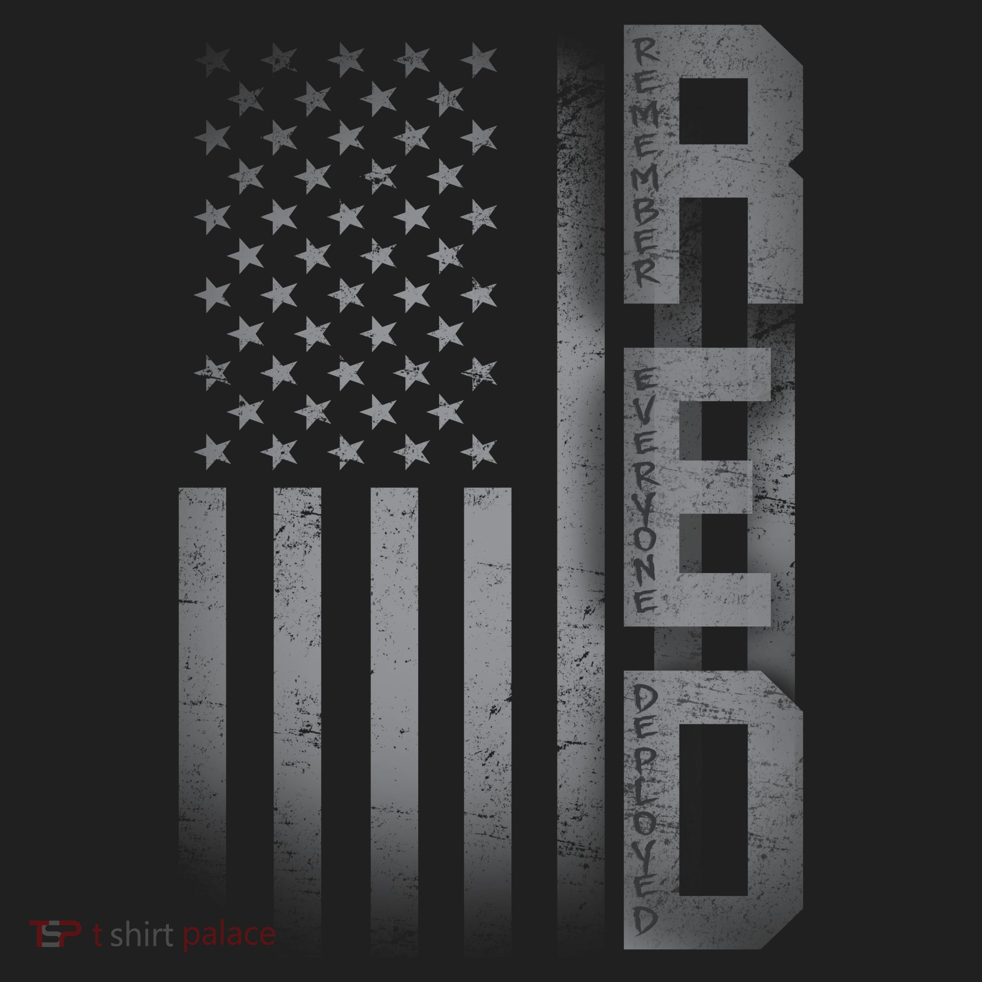 RED Remember Everyone Deployed Golf Towel
