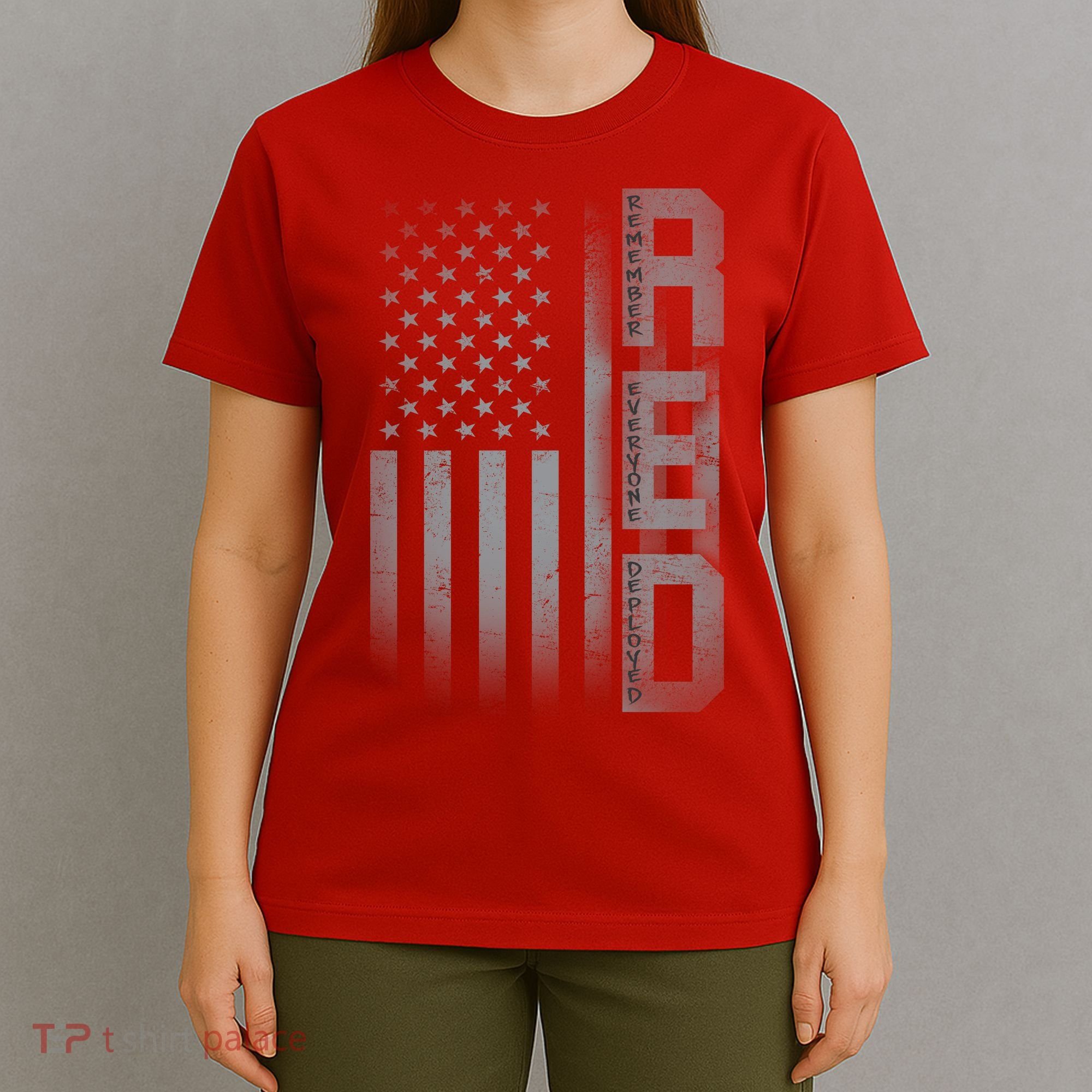 RED Remember Everyone Deployed T-Shirt