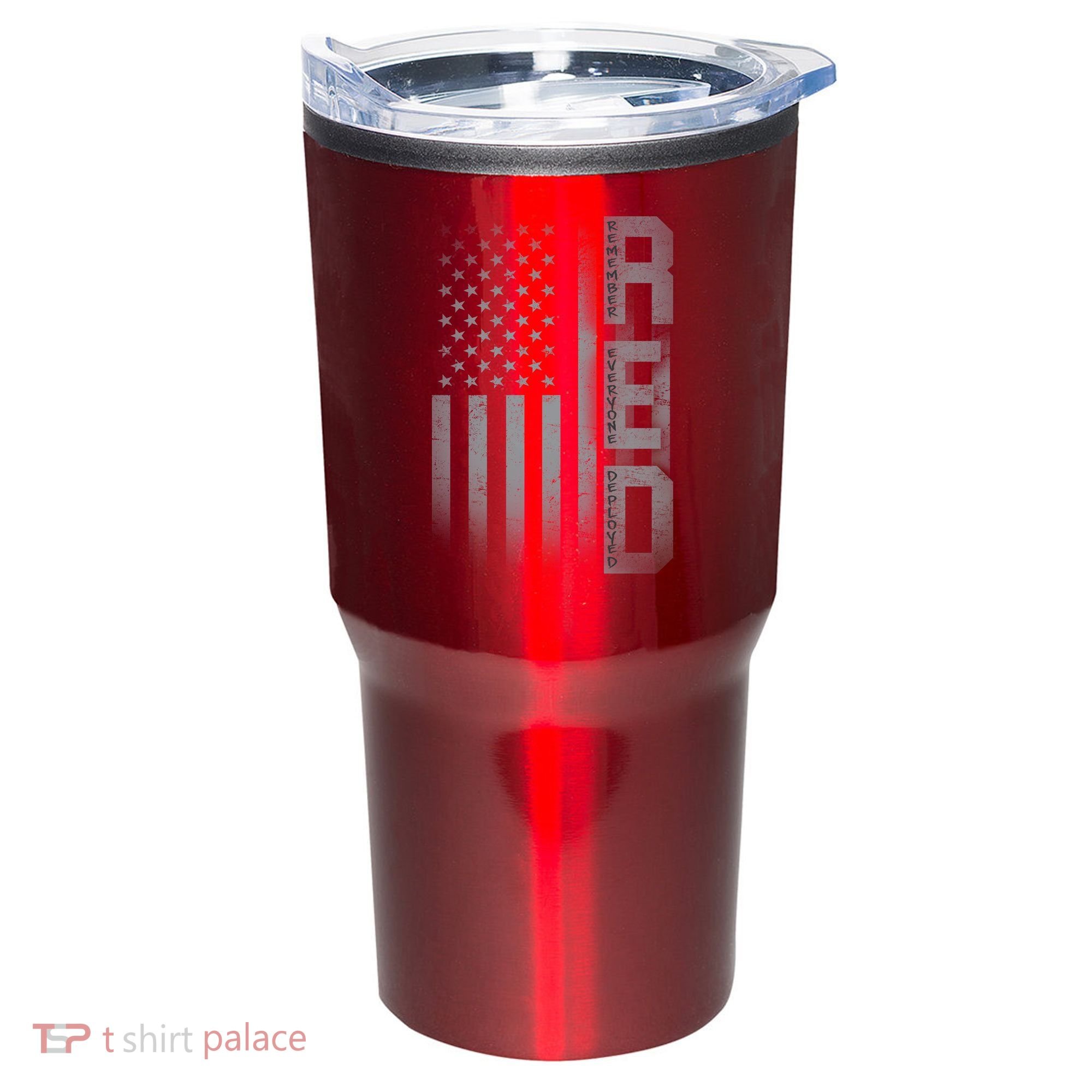 RED Remember Everyone Deployed Tumbler