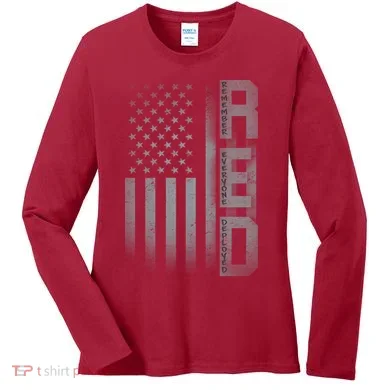 RED Remember Everyone Deployed Women's Long Sleeve Shirt
