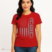 RED Remember Everyone Deployed Women's T-Shirt thumb 4