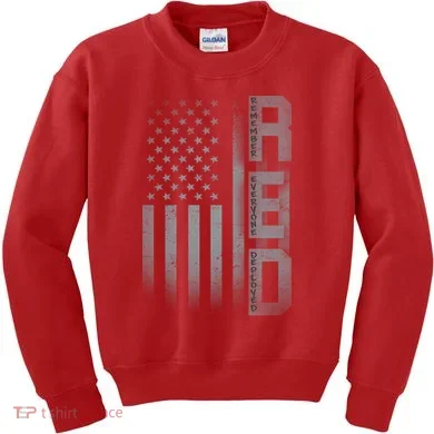 RED Remember Everyone Deployed Kids Sweatshirt