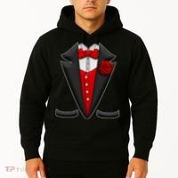 Red Rose Tuxedo Hoodie thumb 2