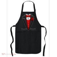 Red Rose Tuxedo Apron thumb 0