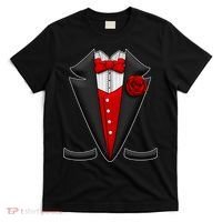 Red Rose Tuxedo T-Shirt thumb 0