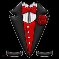 Red Rose Tuxedo Coffee Mug thumb 5