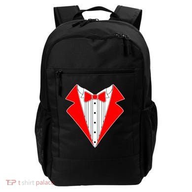 Red Tuxedo Wedding Tux Backpack