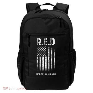 Red Until They All Come Home Backpack