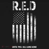Red Until They All Come Home Bucket Hat thumb 4