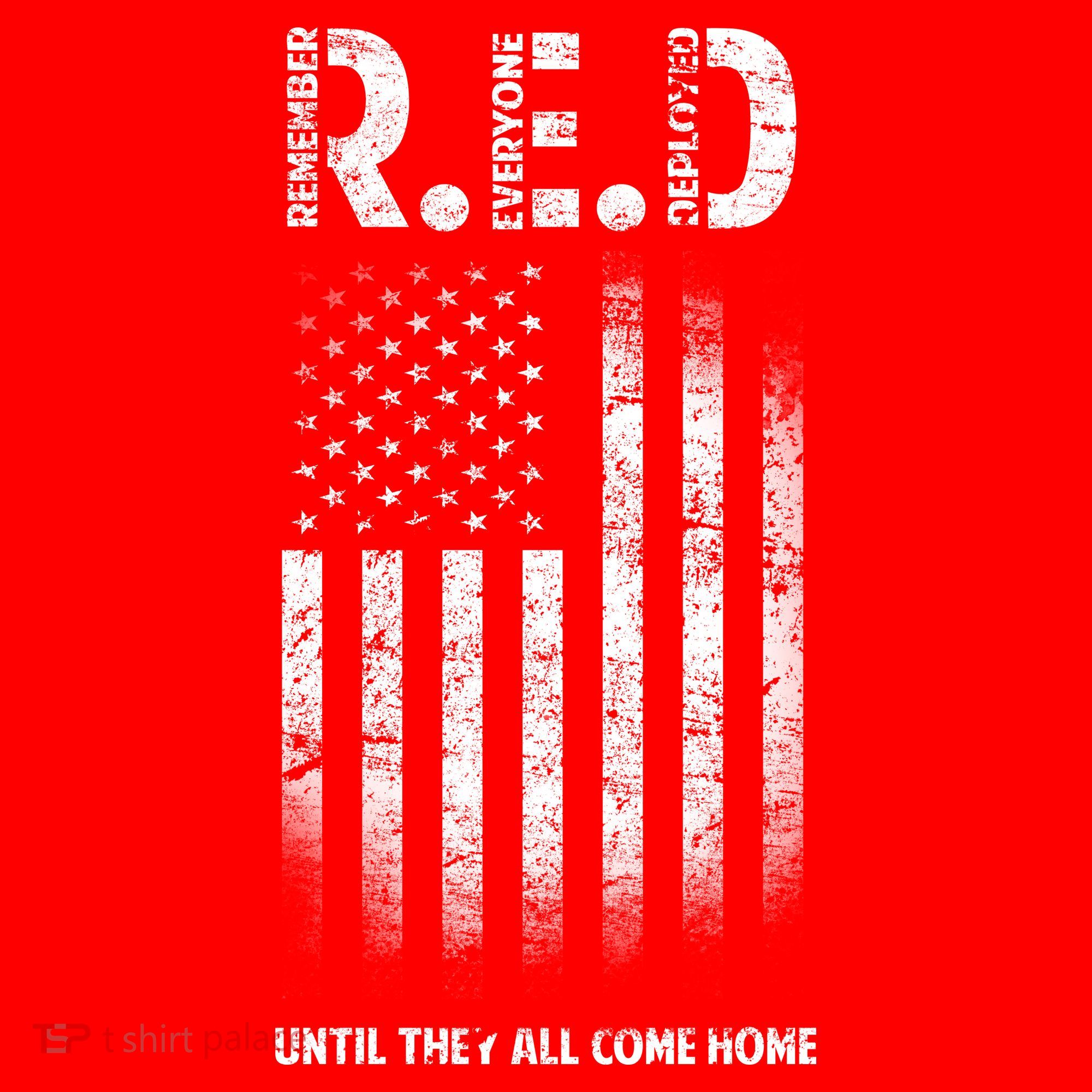Red Until They All Come Home Coaster