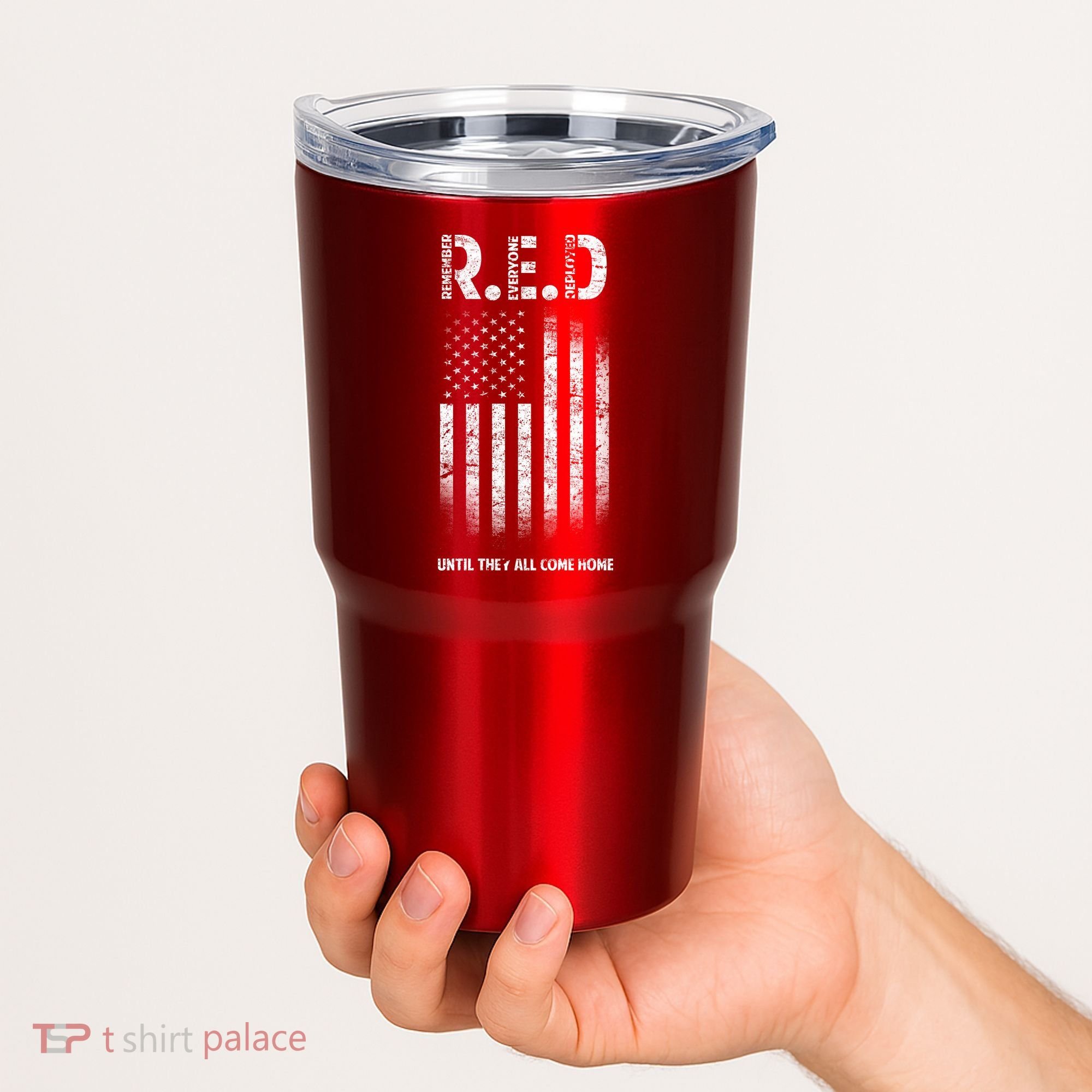 Red Until They All Come Home Tumbler