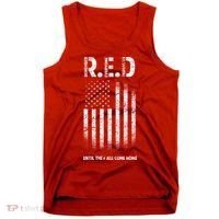Red Until They All Come Home Tank Top thumb 0