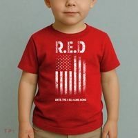 Red Until They All Come Home Toddler T-Shirt thumb 2