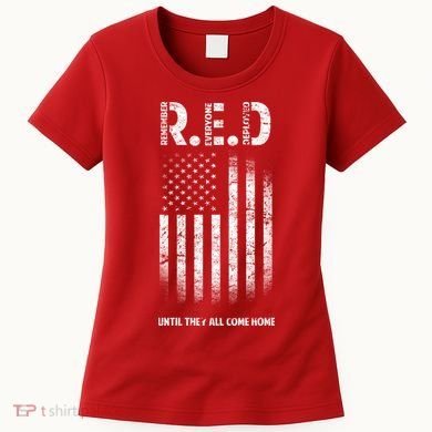 Red Until They All Come Home Women's T-Shirt