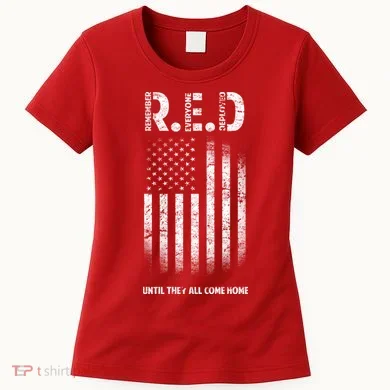Red Until They All Come Home Women's T-Shirt
