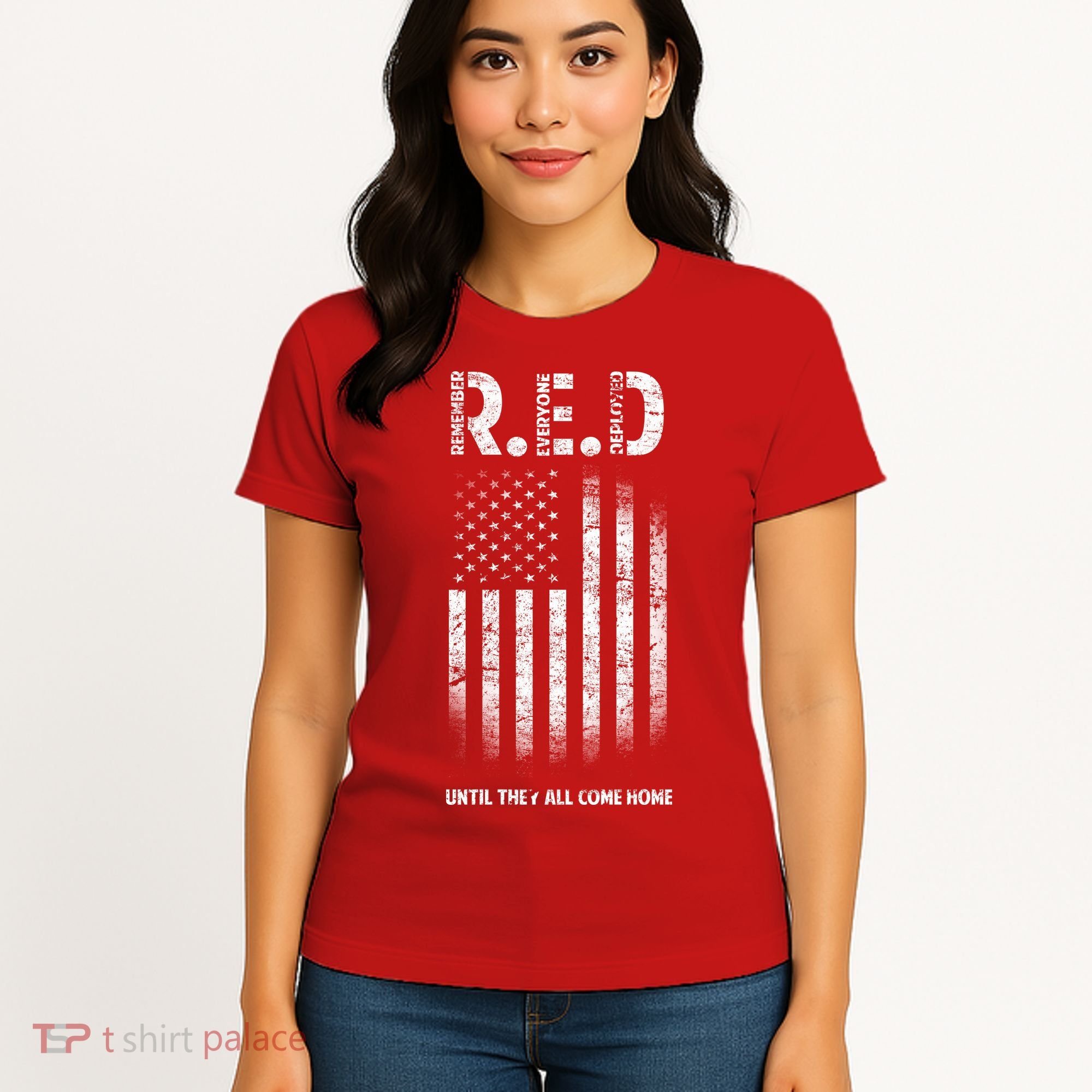 Red Until They All Come Home Women's T-Shirt