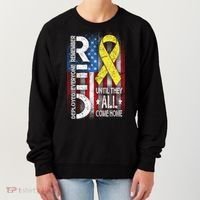 Red Until They All Come Home Tribute Women's Sweatshirt thumb 0