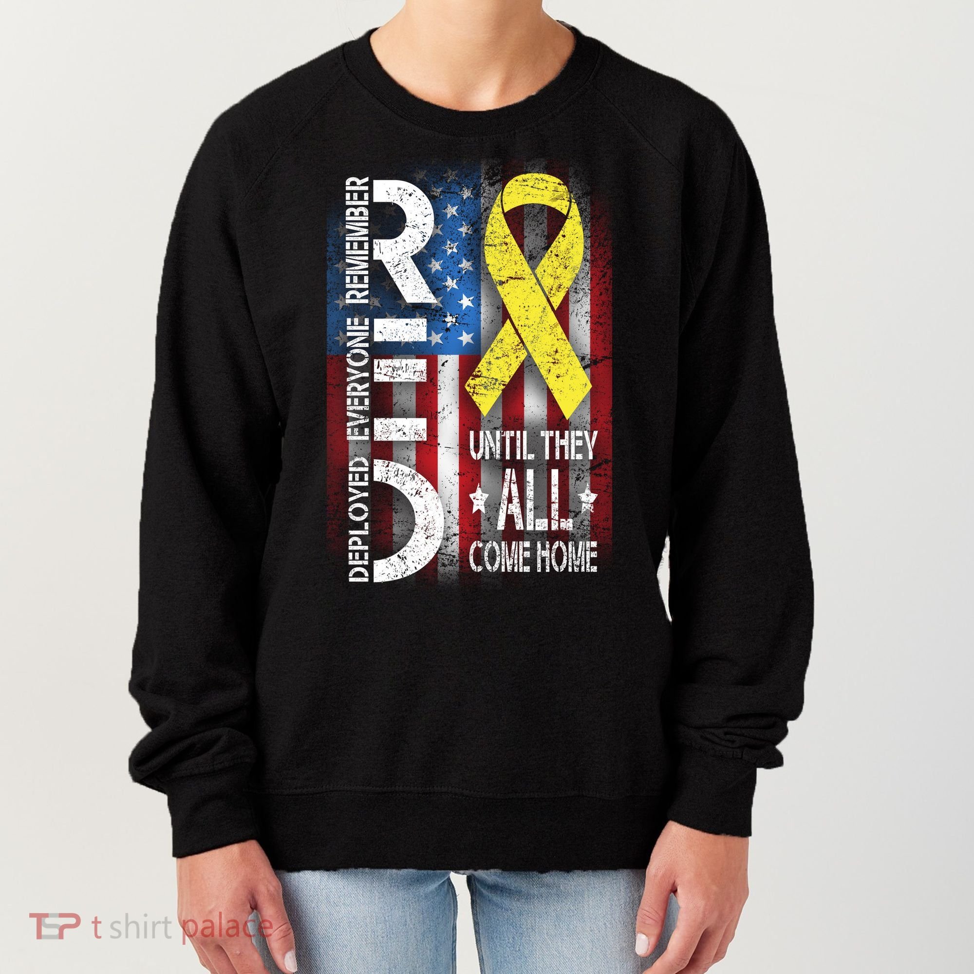 Red Until They All Come Home Tribute Women's Sweatshirt