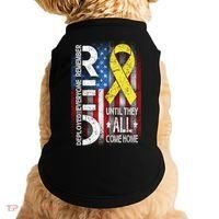 Red Until They All Come Home Tribute Doggie Tank thumb 0