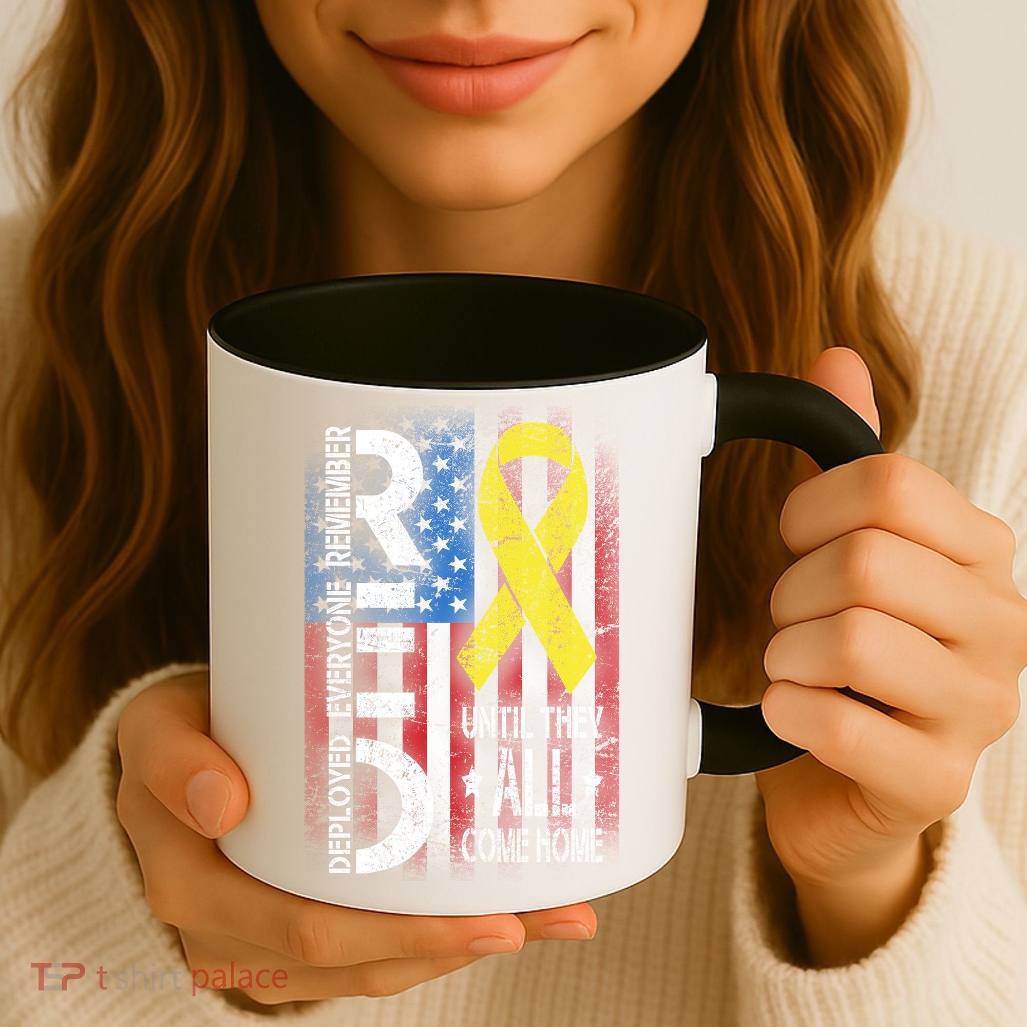 Red Until They All Come Home Tribute Coffee Mug