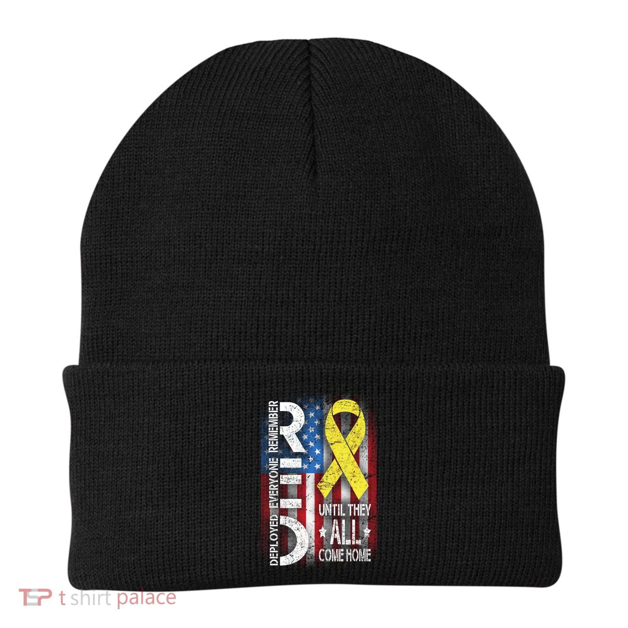 Red Until They All Come Home Tribute Beanie