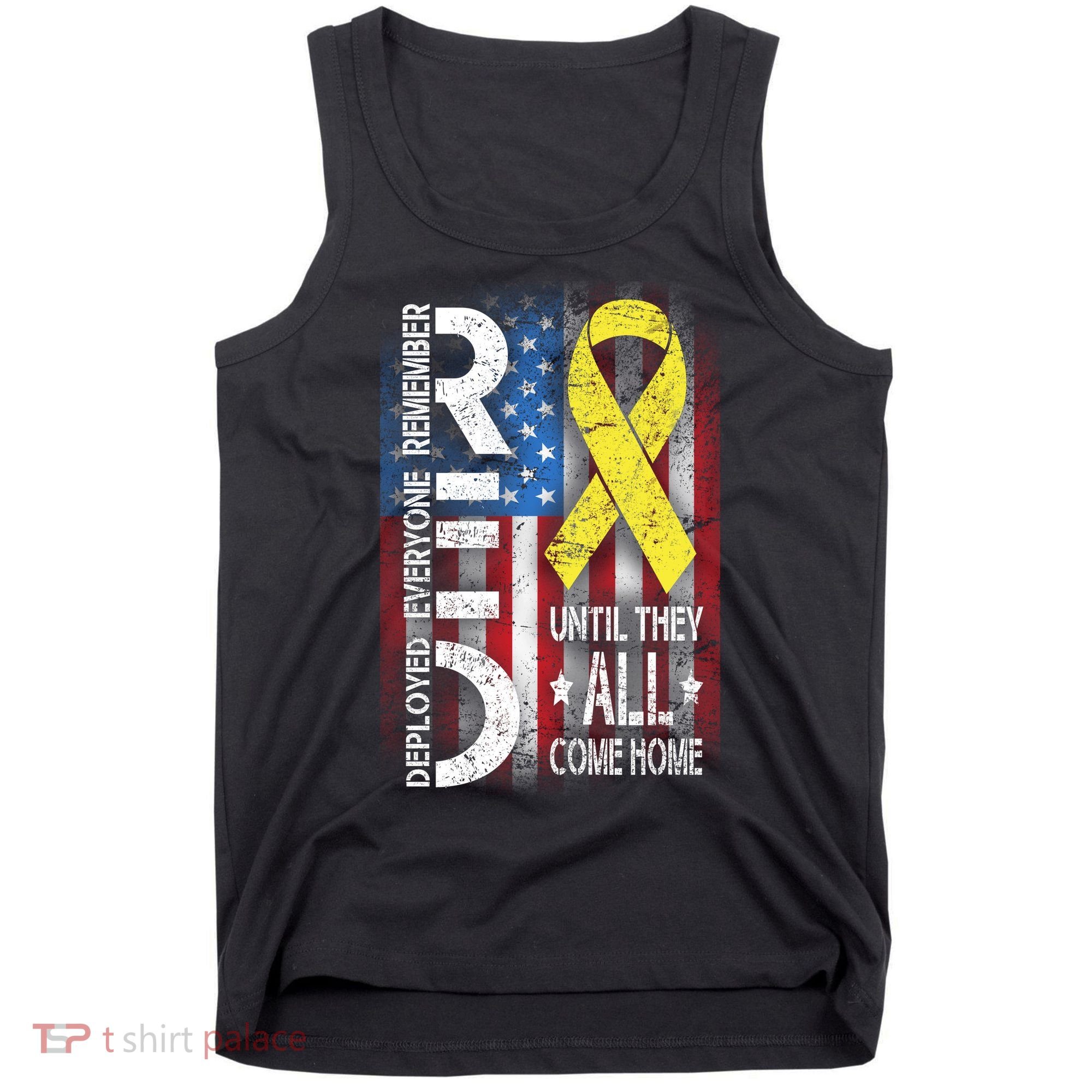 Red Until They All Come Home Tribute Tank Top