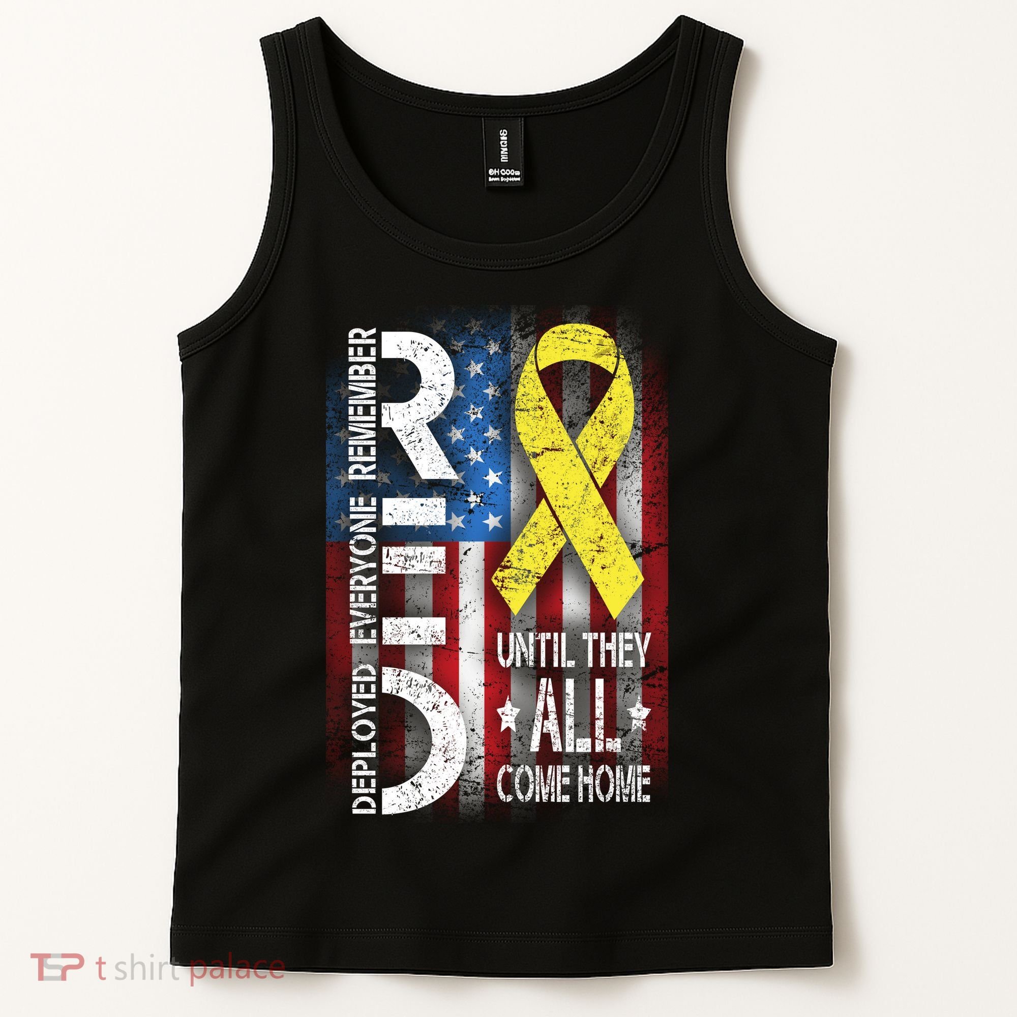 Red Until They All Come Home Tribute Tank Top