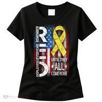 Red Until They All Come Home Tribute Women's T-Shirt thumb 0