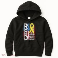 Red Until They All Come Home Tribute Kids Hoodie thumb 0