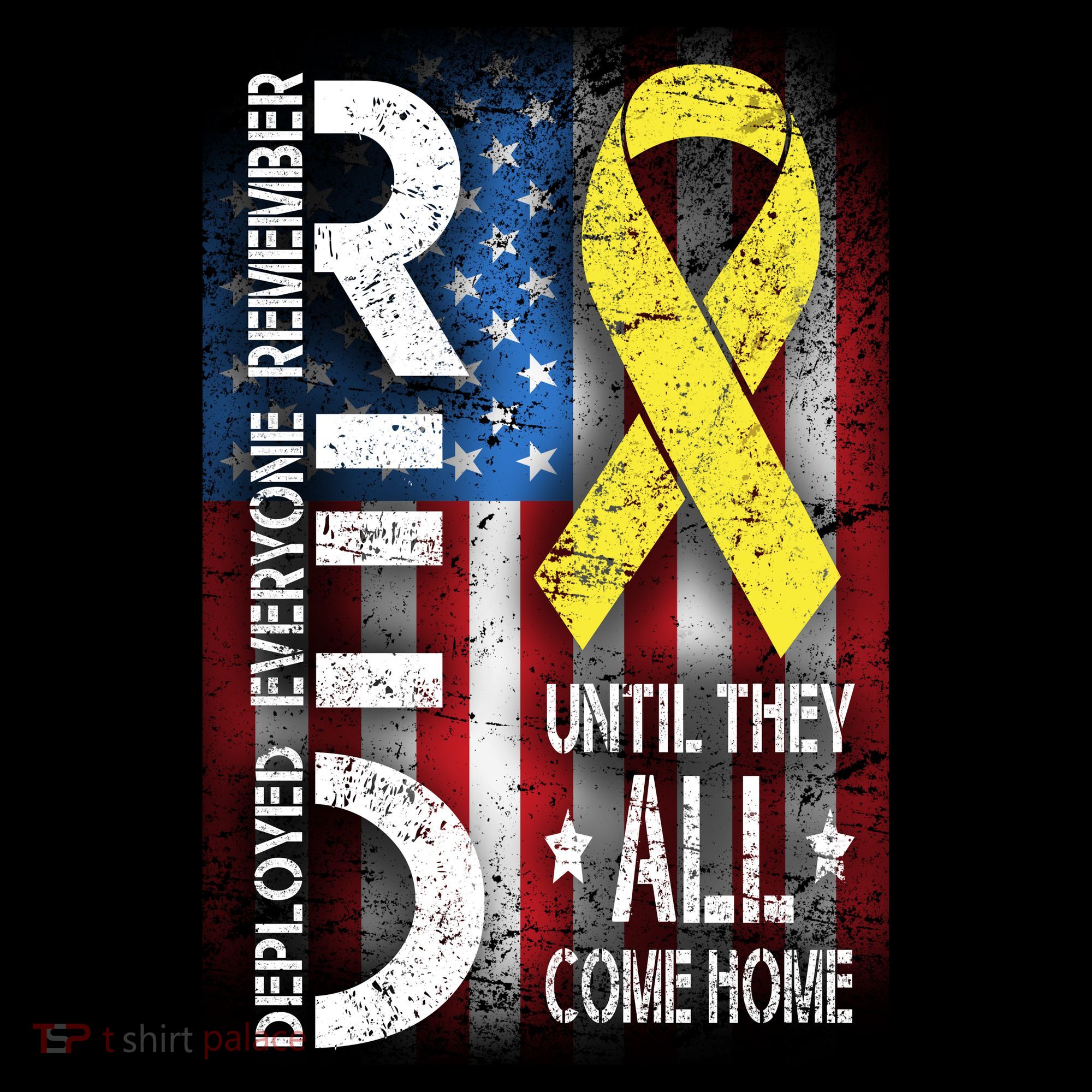 Red Until They All Come Home Tribute Kids Long Sleeve Shirt