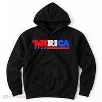 Red White & Blue 'Merica 4th Of July Hoodie thumb 0