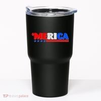 Red White & Blue 'Merica 4th Of July Tumbler thumb 0