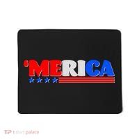 Red White & Blue 'Merica 4th Of July Mousepad thumb 0