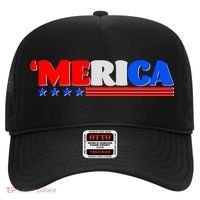 Red White & Blue 'Merica 4th Of July Hat thumb 0