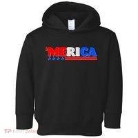 Red White & Blue 'Merica 4th Of July Toddler Hoodie thumb 0