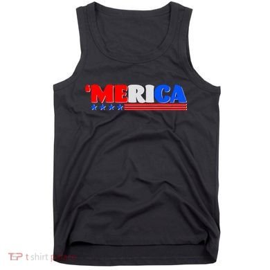 Red White & Blue 'Merica 4th Of July Tank Top
