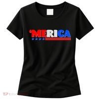 Red White & Blue 'Merica 4th Of July Women's T-Shirt thumb 0