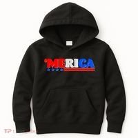 Red White & Blue 'Merica 4th Of July Kids Hoodie thumb 0