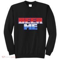 Red White And Blue Beer Me Sweatshirt thumb 0