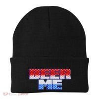Red White And Blue Beer Me Beanie thumb 0