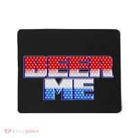 Red White And Blue Beer Me Mousepad thumb 0
