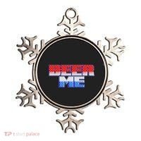 Red White And Blue Beer Me Ornament thumb 0