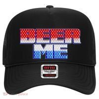 Red White And Blue Beer Me Hat thumb 0