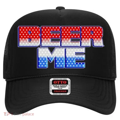 Red White And Blue Beer Me Hat