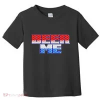 Red White And Blue Beer Me Toddler T-Shirt thumb 0