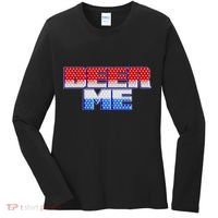 Red White And Blue Beer Me Women's Long Sleeve Shirt thumb 0