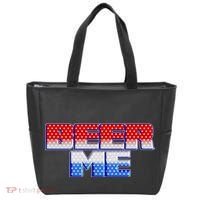 Red White And Blue Beer Me Tote Bag thumb 0
